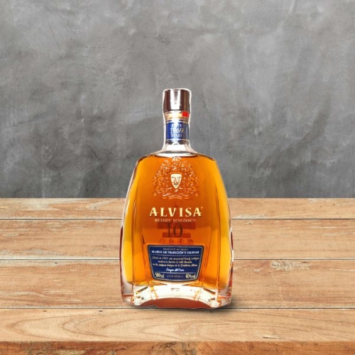 BRANDY ECOLOGICO ALVISA 10 AÑOS 50CL. 