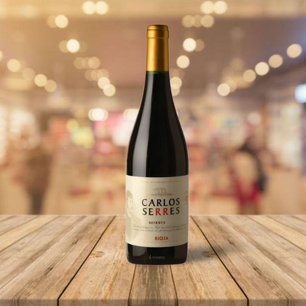 CARLOS SERRES RIOJA RESERVA TINTO 0,75CL.